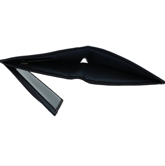 Timberland Men's Wellington Leather RFID Comnunter Security Black Wallet New - Picture 5 of 7